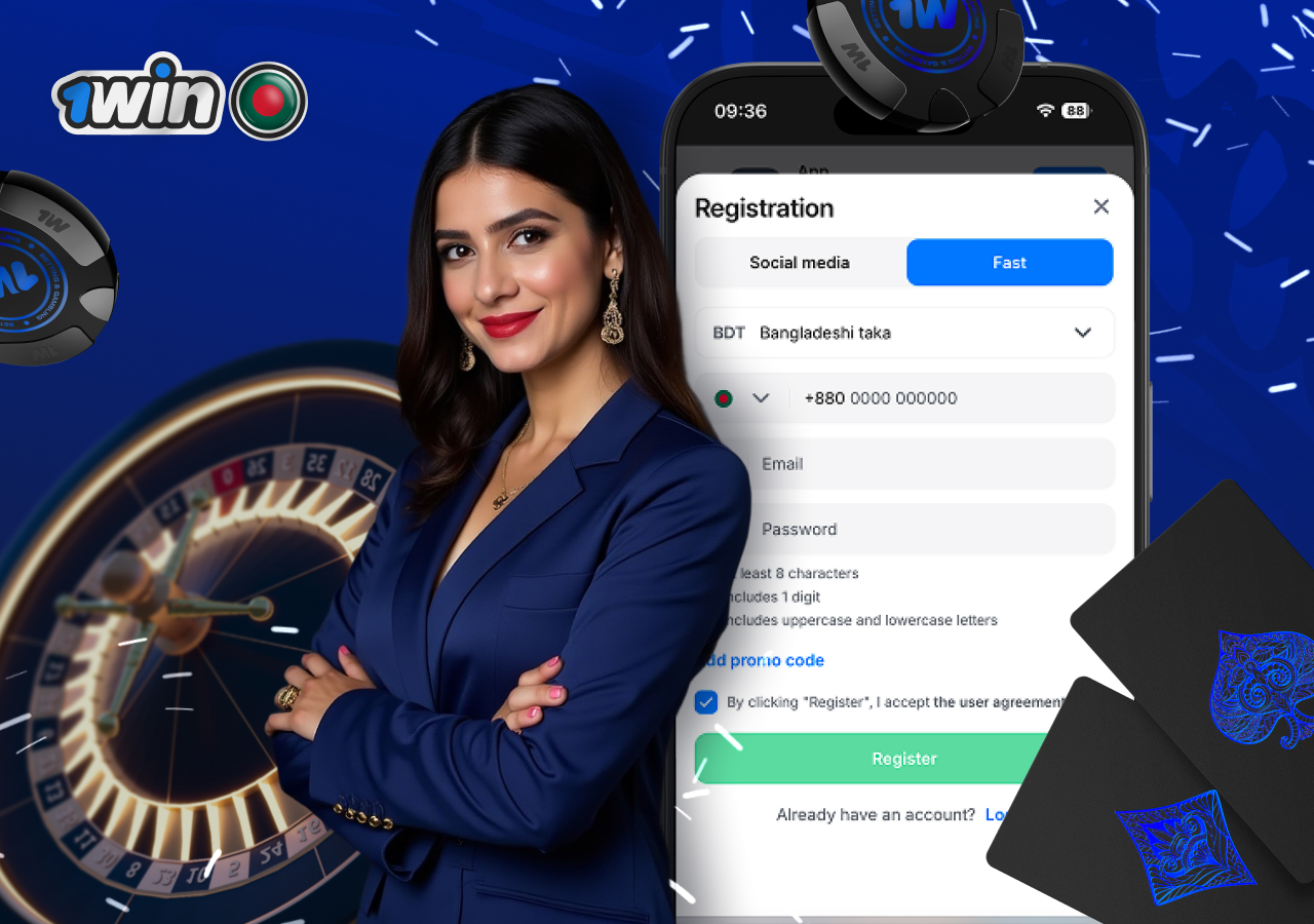 Get 1win mobile application download in Bangladesh for free